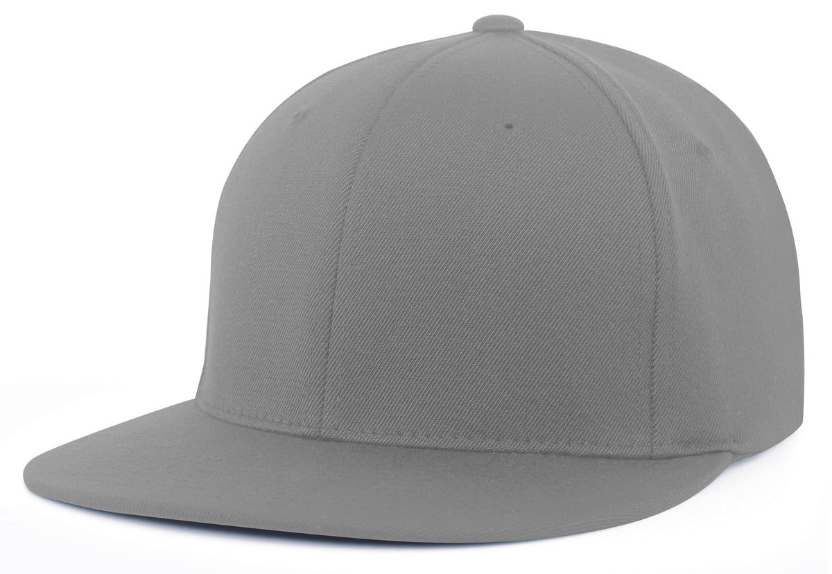 Gray baseball cap on a white background