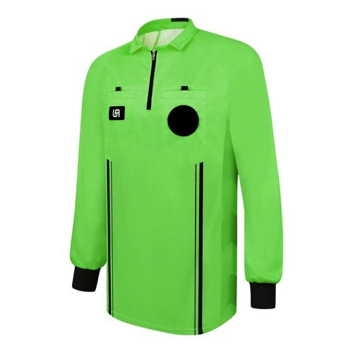 United Attire Elite High School Soccer Referee Jersey - Long Sleeve