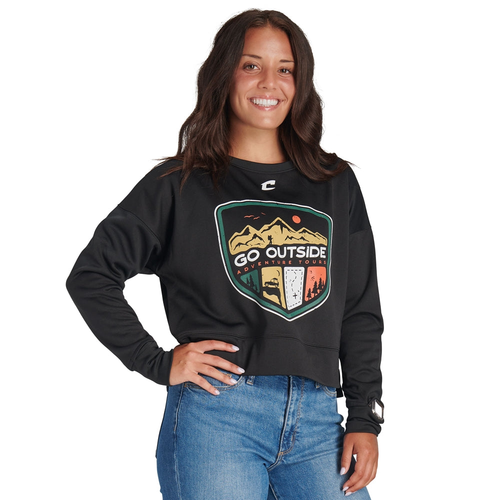 Lineup Fleece Women's Crop Crew