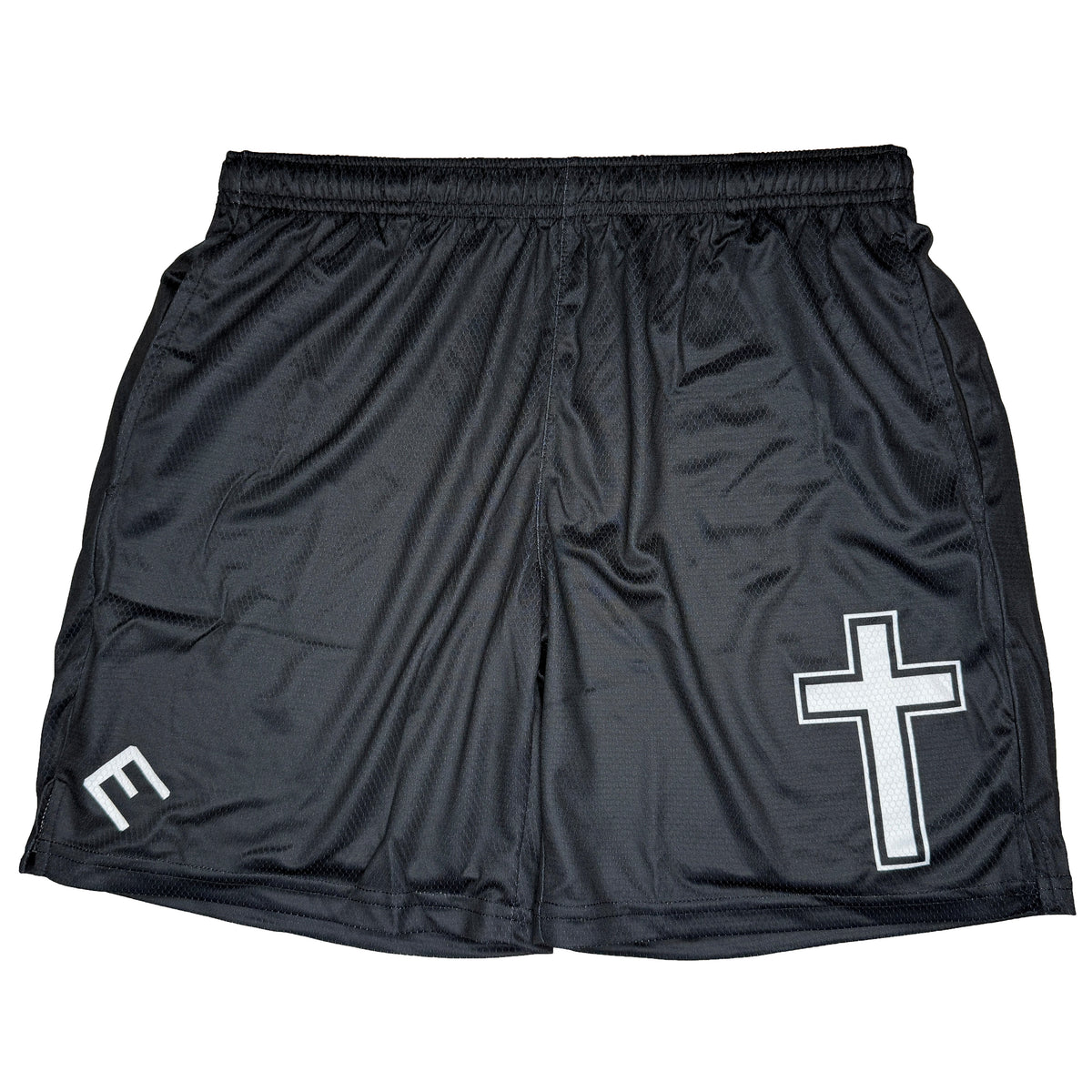 Faith Cross Black Shorts - Pro Game Sports