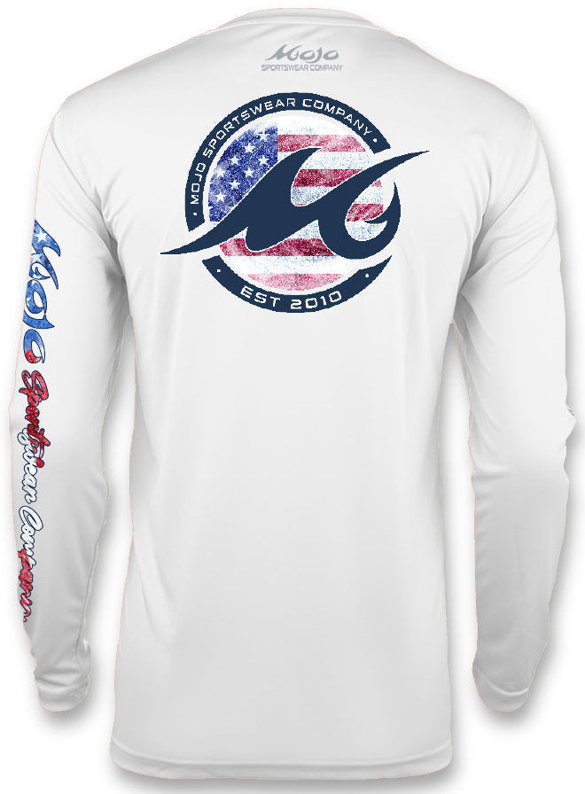 Men's SoWAL Sun Jersey Icon Flag Long Sleeve