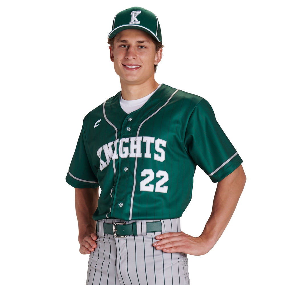 Juice Faux Full Button Jersey