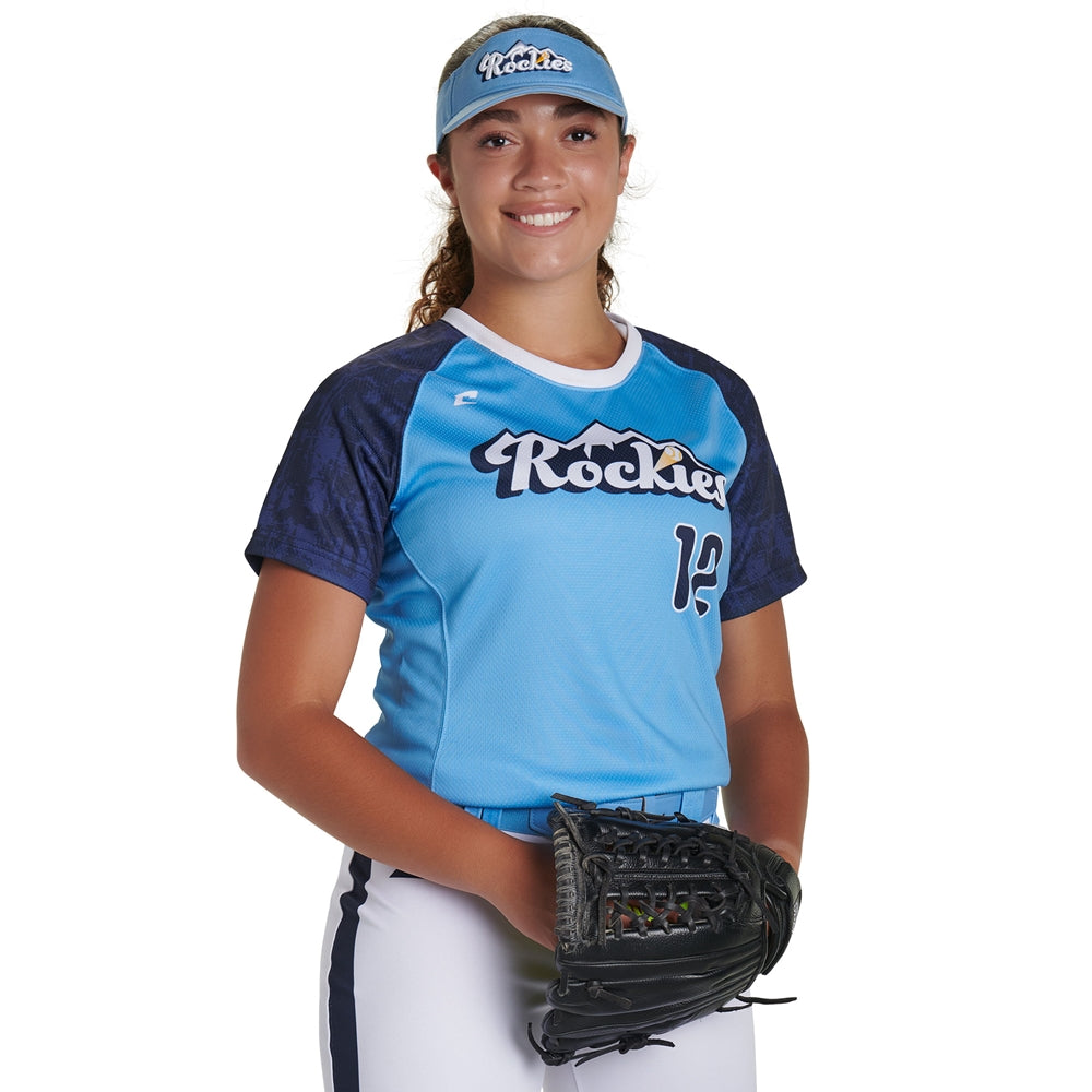 Juice Customized Crew Neck Short Sleeve Loose Jersey - Girl's