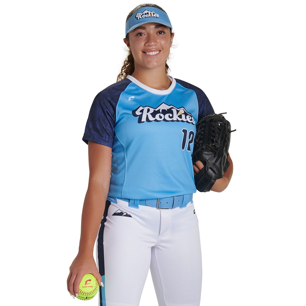 Juice Customized Crew Neck Short Sleeve Loose Jersey - Girl's