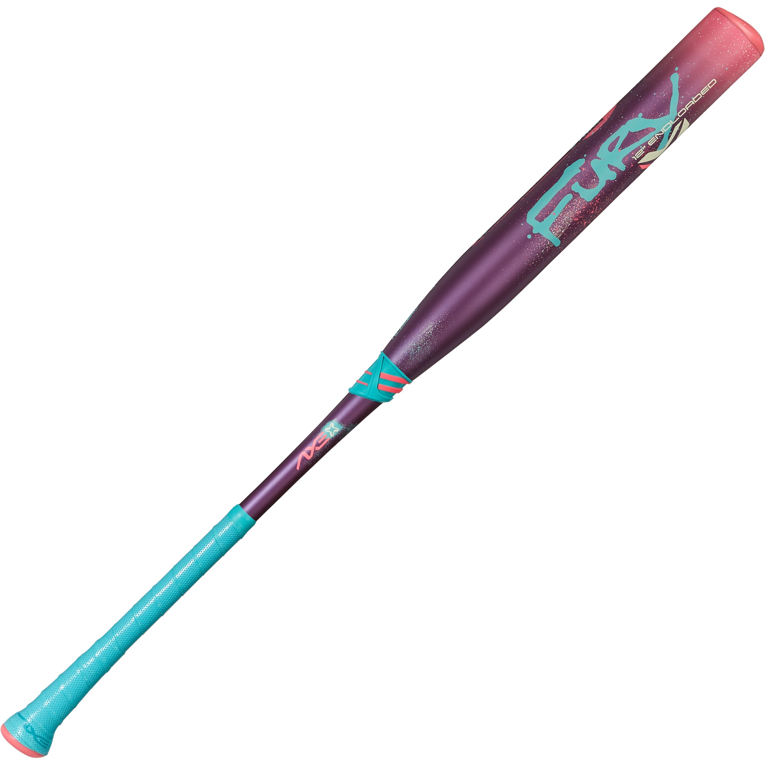 Axe Fury USSSA Slowpitch Softball Bat | 12" Barrel | 1 oz. Endloaded | Flared Handle |