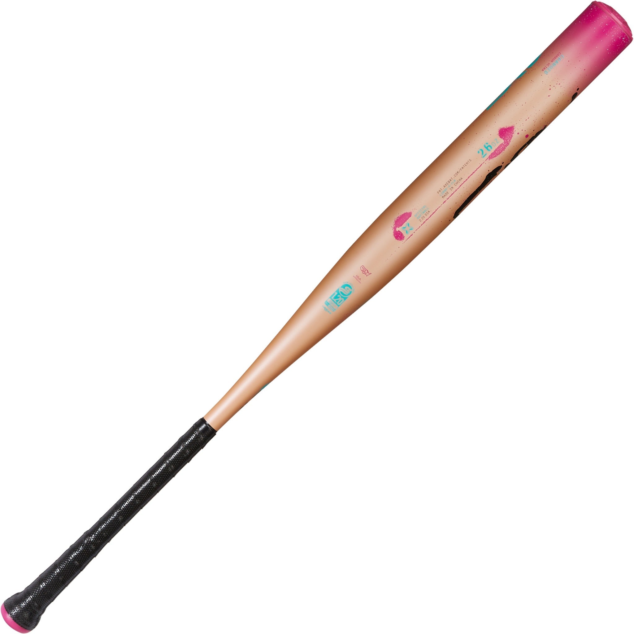 Axe Fury 1-Piece USSSA Slowpitch Softball Bat | ½ oz Endloaded | Flared Handle