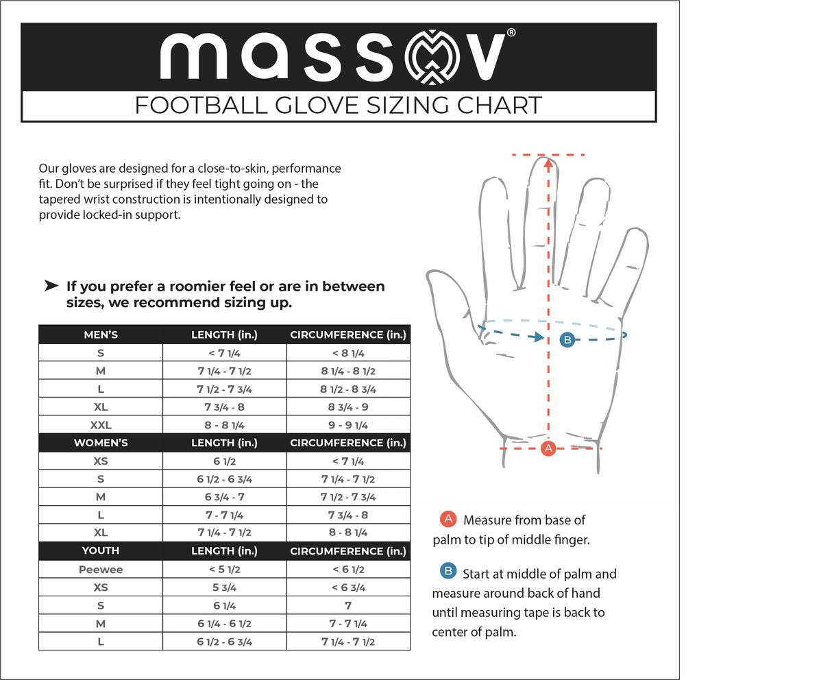 EVO2 Miami Wide Receiver Gloves - Pro Game Sports