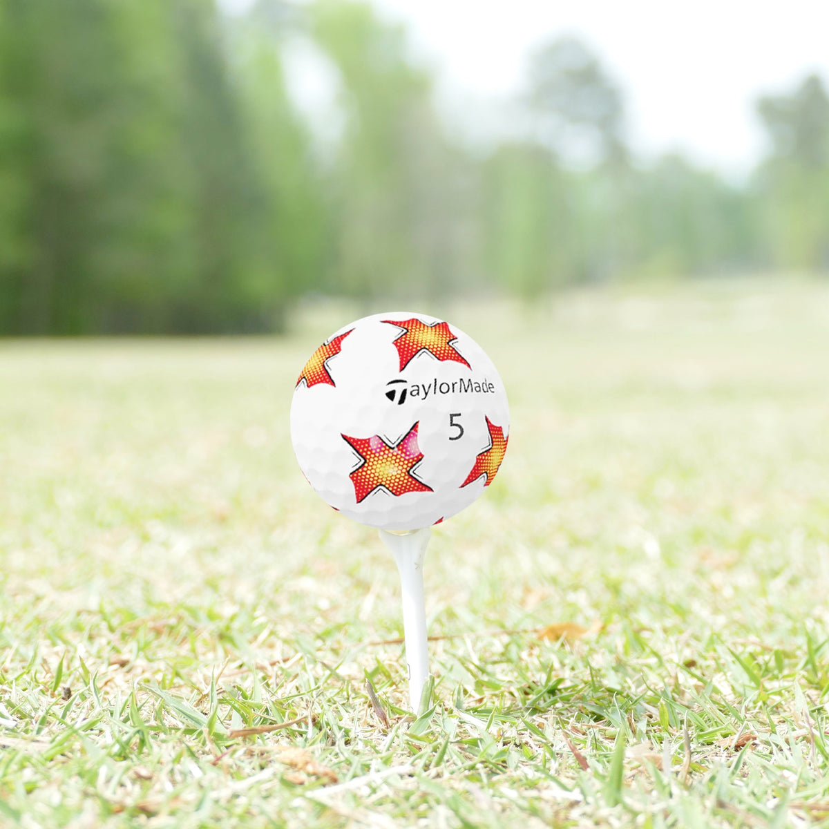 Recycled Mix of Assorted Callaway & TaylorMade Logo & Stripe Balls – 48 Count
