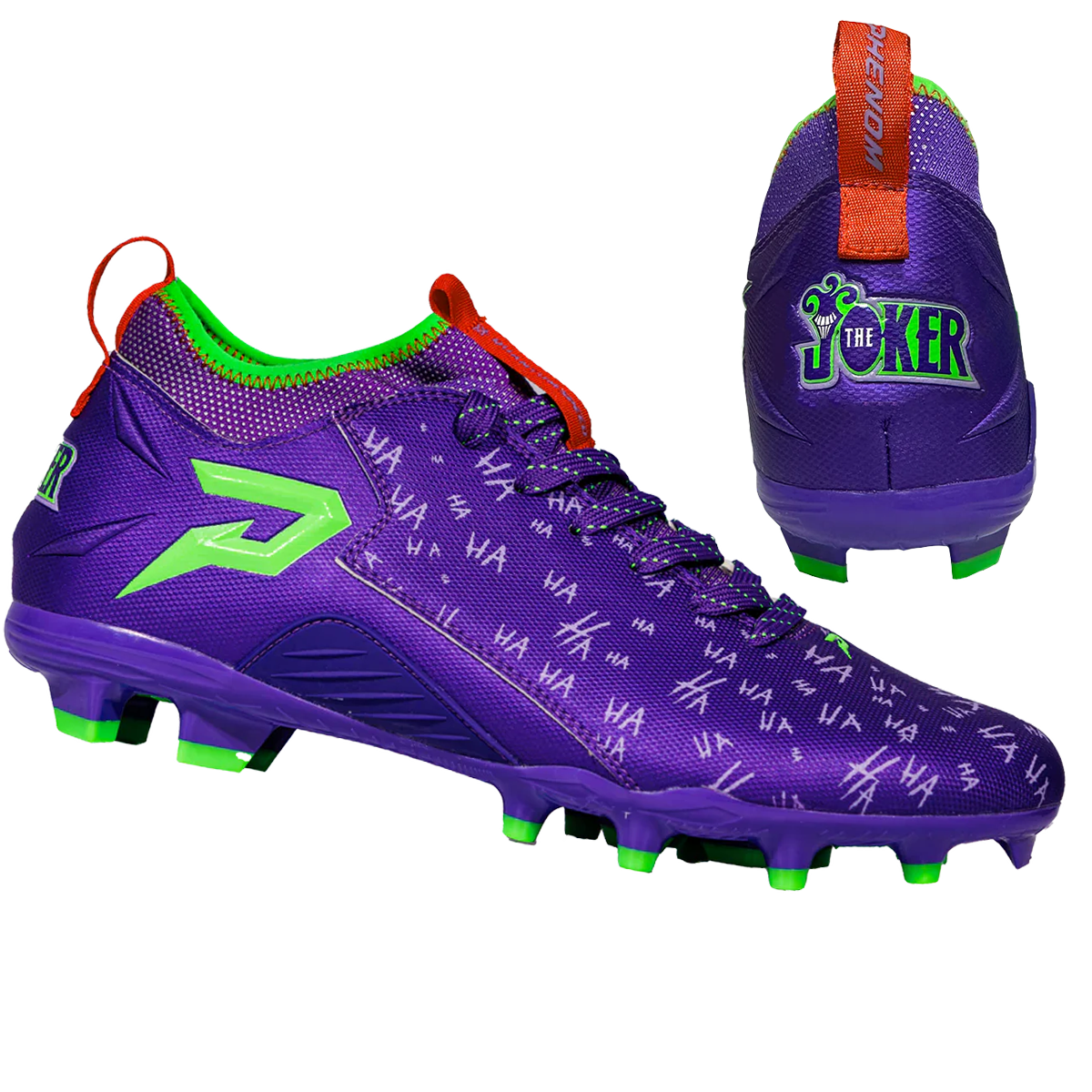 Classic 'The Joker' Football Cleats - Quantum Speed by Phenom Elite