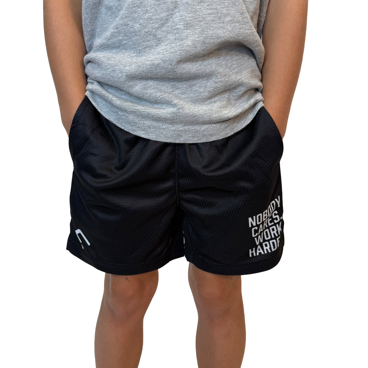 Nobody Cares. Work Harder. Shorts - Pro Game Sports