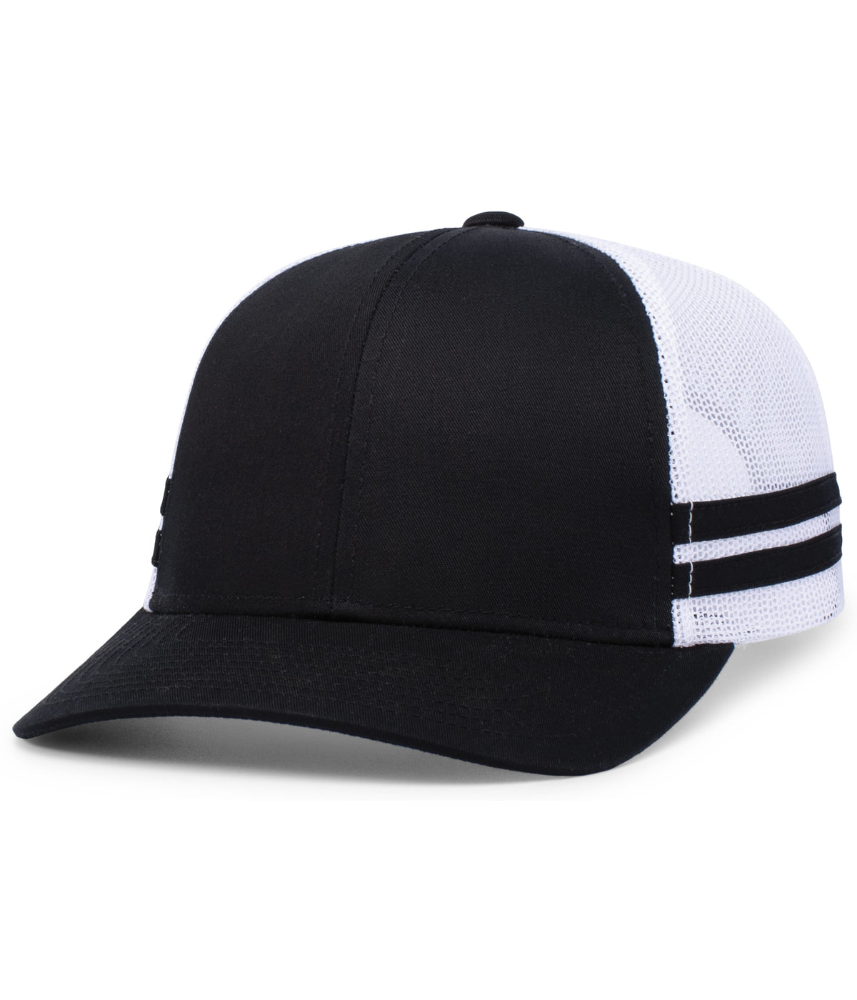 Low-Profile Stripe Trucker Cap