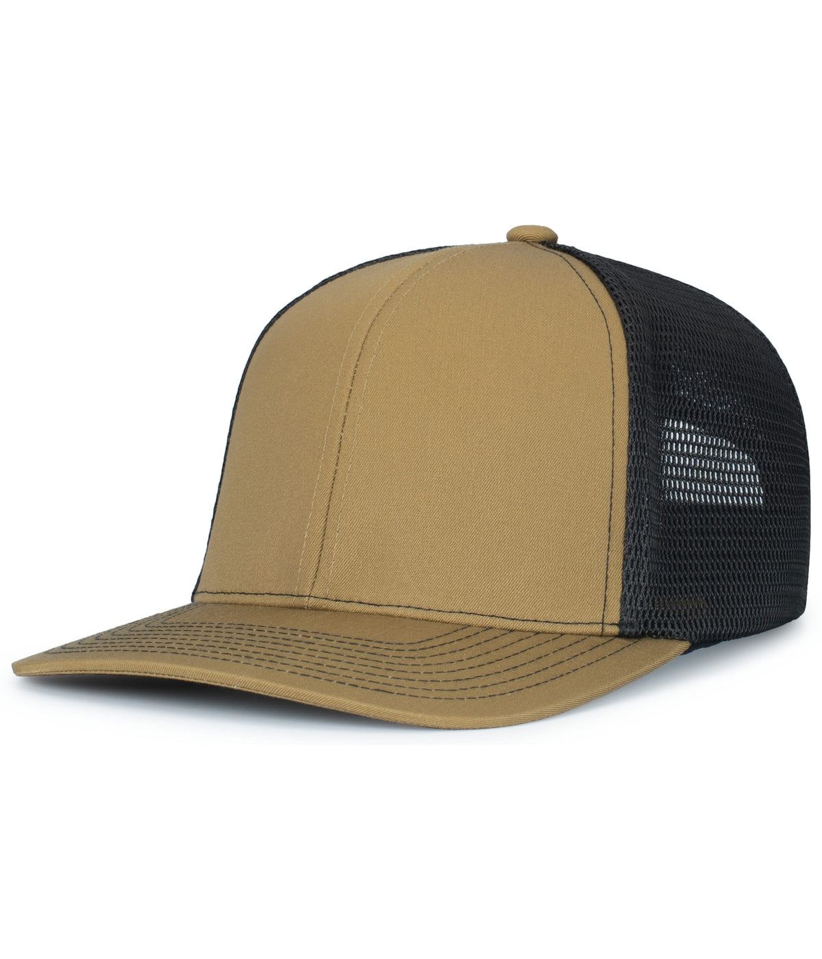 Contrast Stitch Trucker PacFlex Snapback Cap
