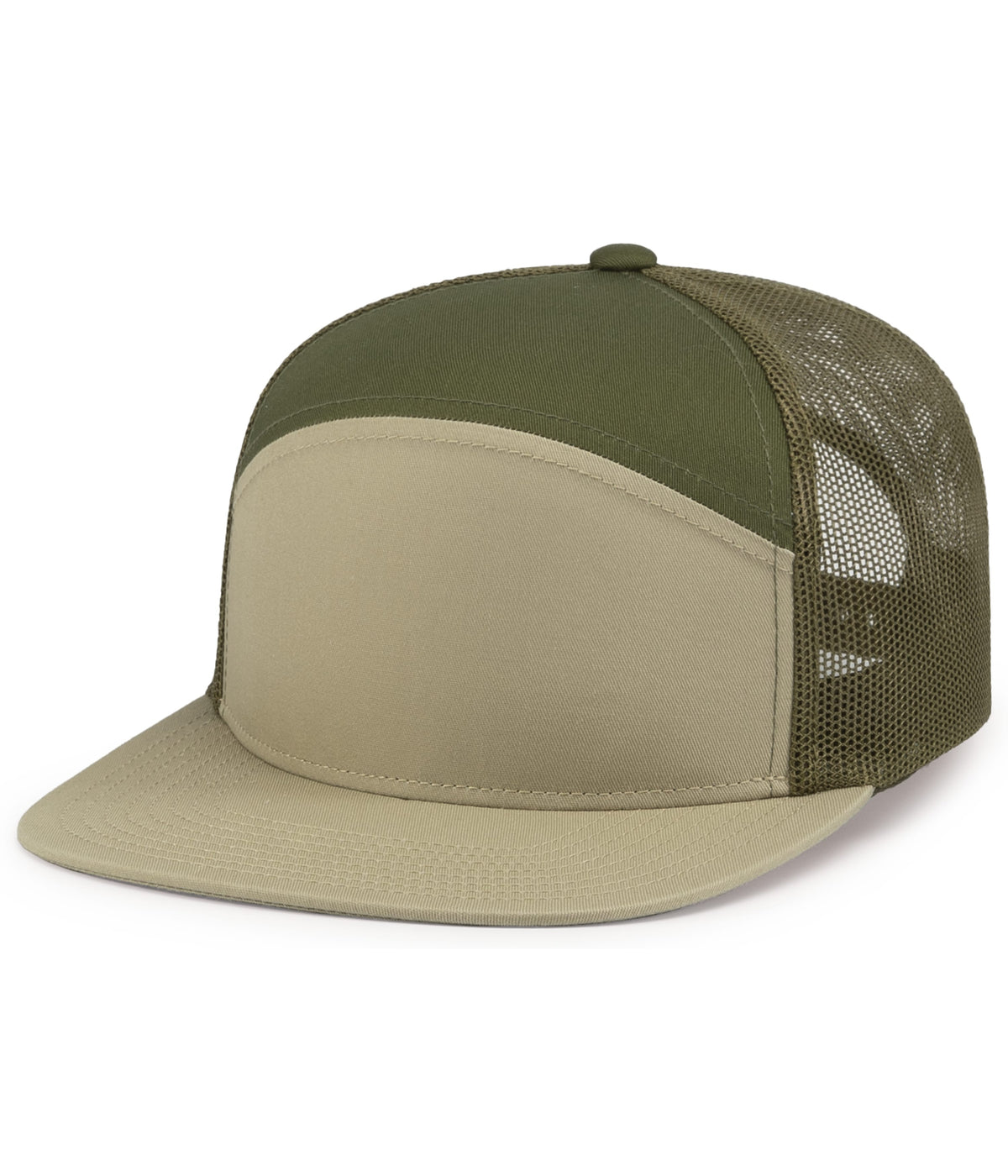 6-Panel Arch Trucker Snapback Cap