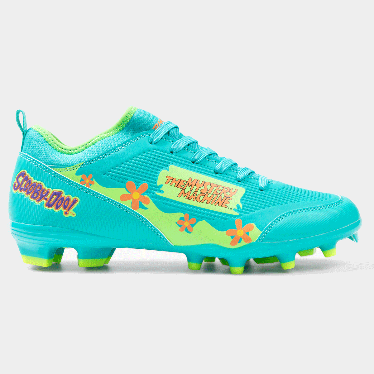 Scooby-Doo Mystery Machine Football Cleats - Velocity 3.0 by Phenom Elite - Pro Game Sports