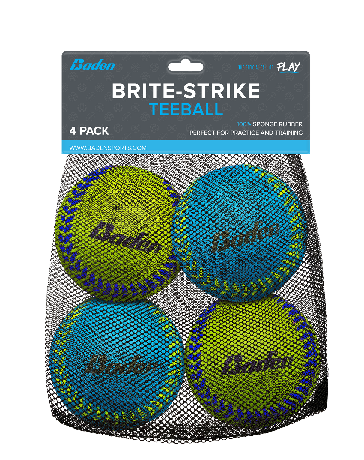 Brite Strike Baseball 6 Pack - Pro Game Sports