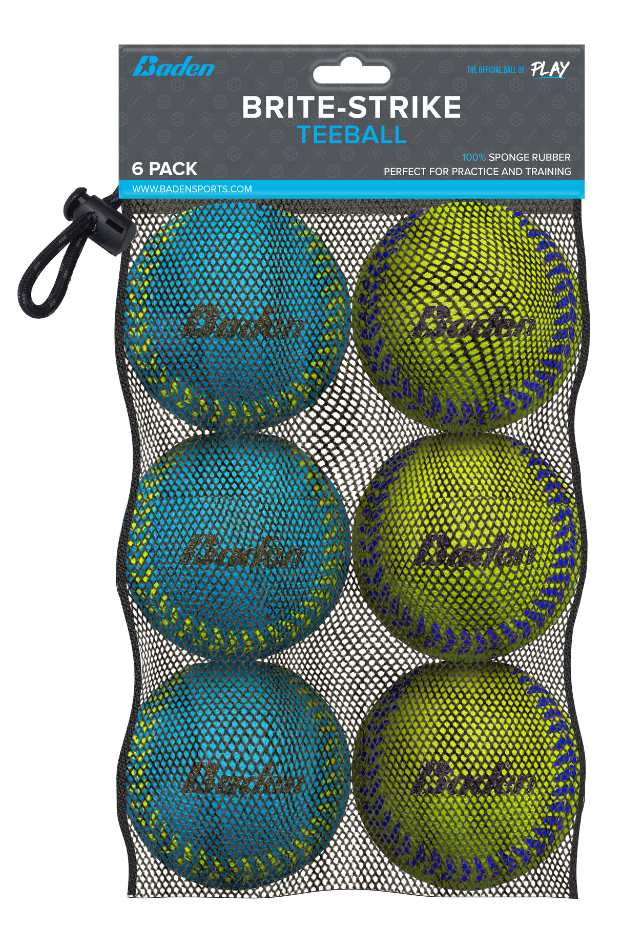 Brite Strike Baseball 6 Pack - Pro Game Sports