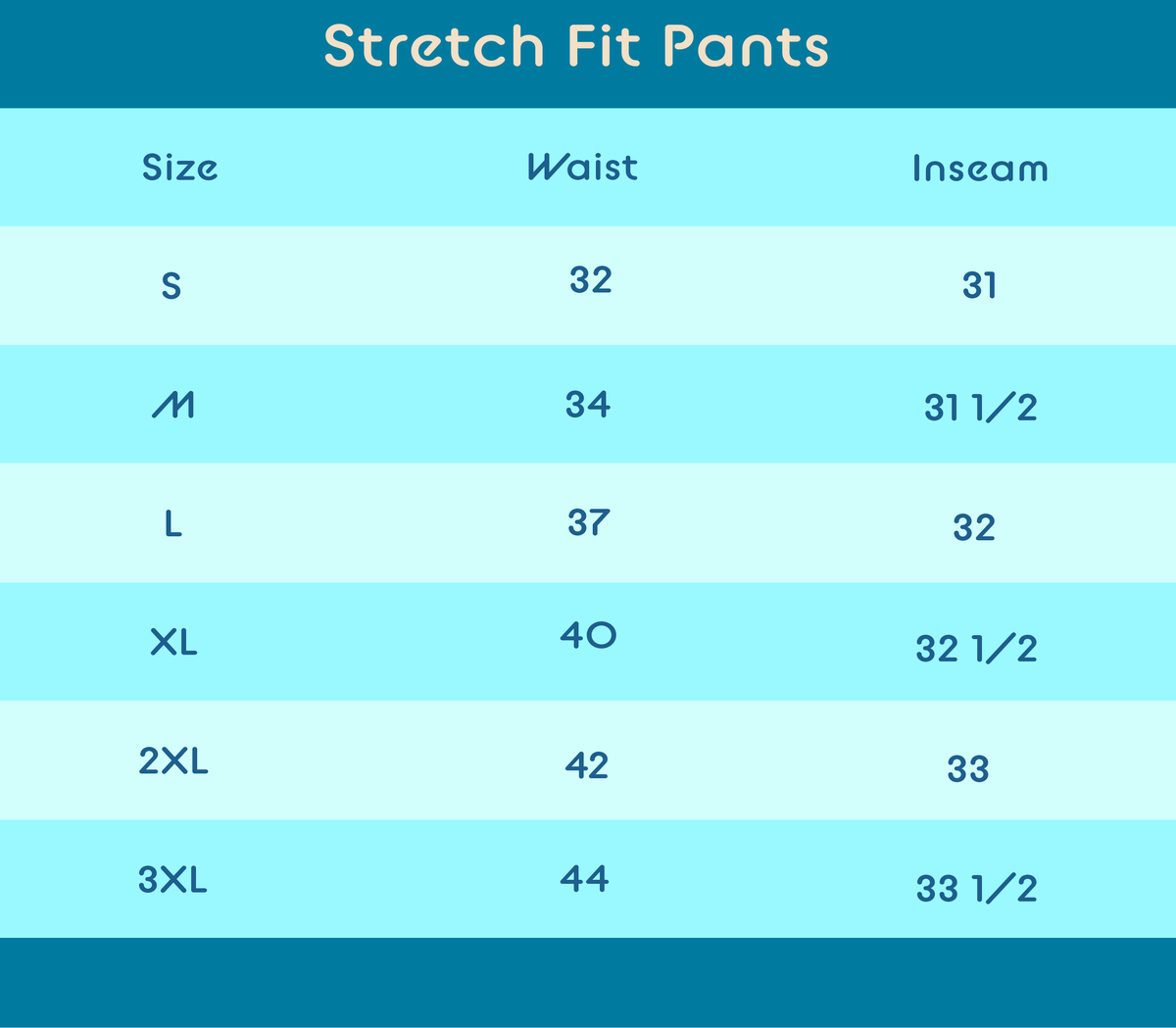 Pantalones elásticos