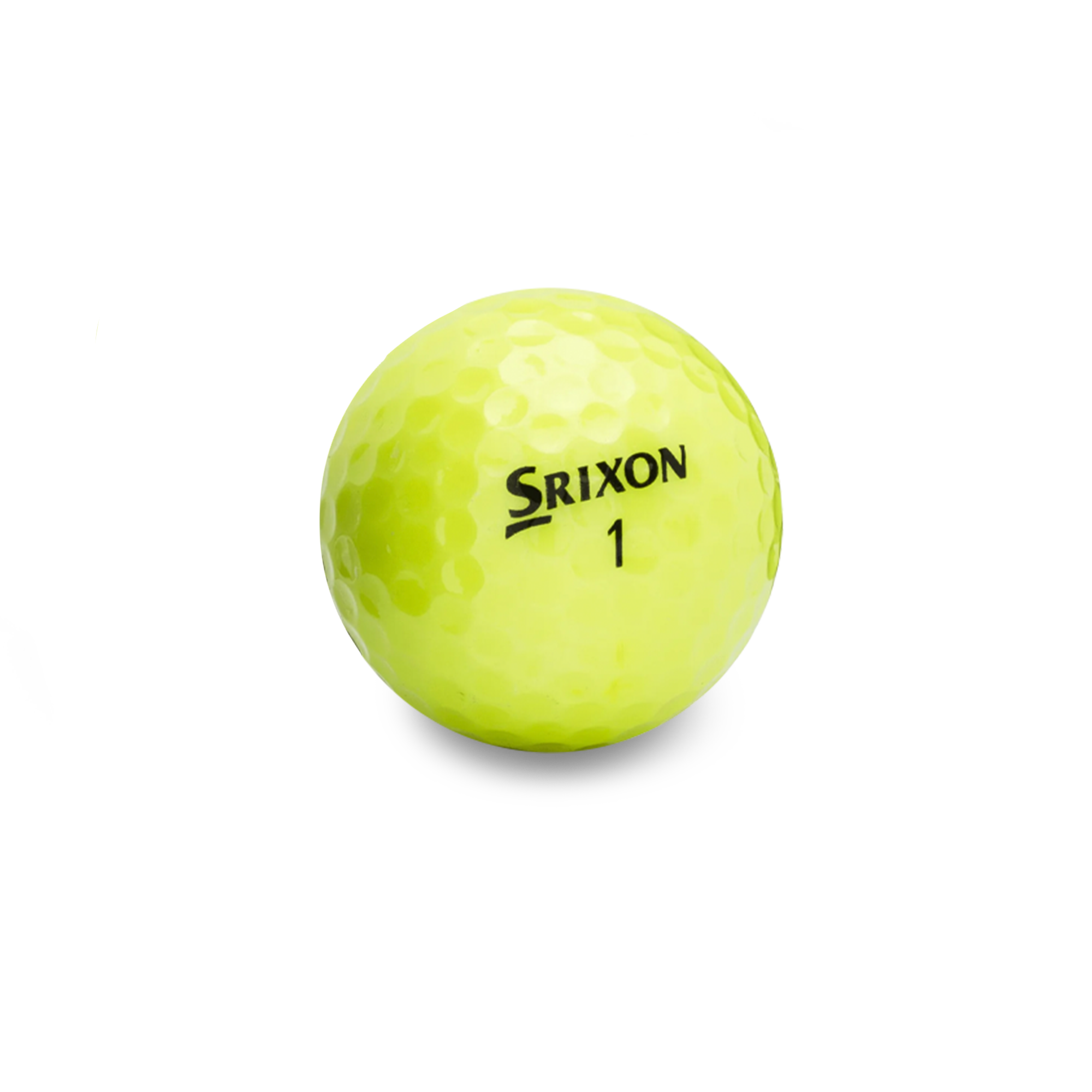 Used Srixon Z-Star Mix Yellow Golf Balls - 1 Dozen