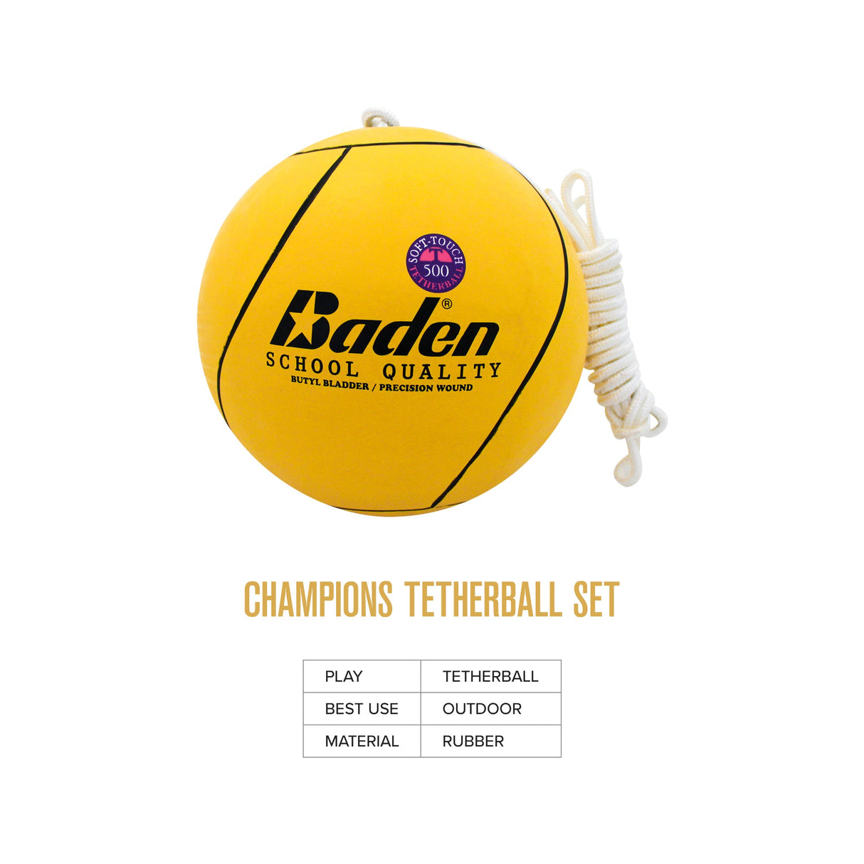 Baden T500 Official Schoolyard Tetherball