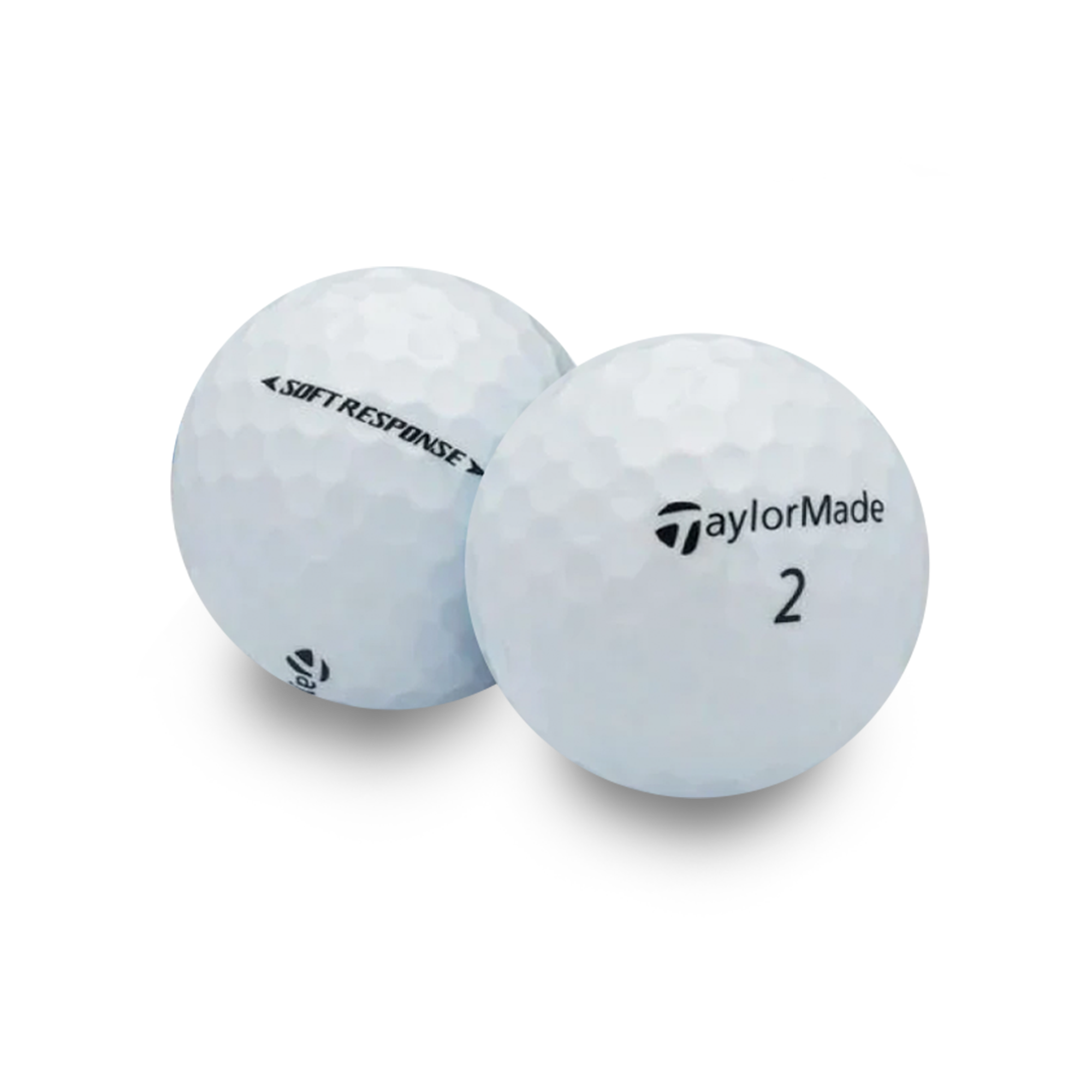 Used TaylorMade Soft Response Golf Balls - 1 Dozen