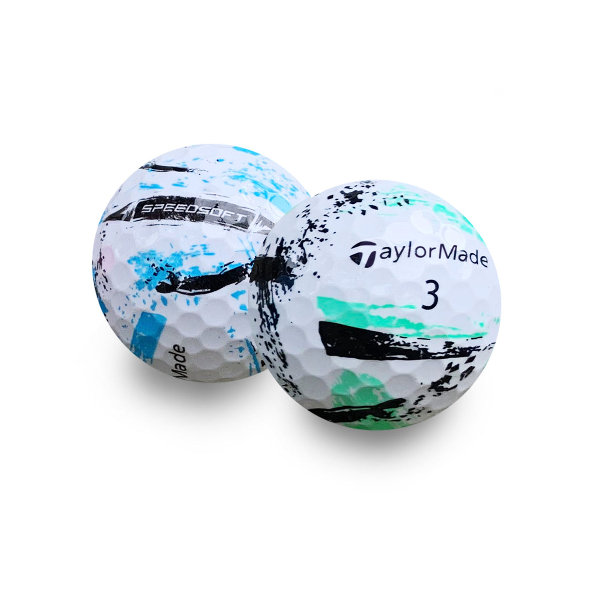 Used TaylorMade Speedsoft Ink Golf Balls - 1 Dozen - Pro Game Sports