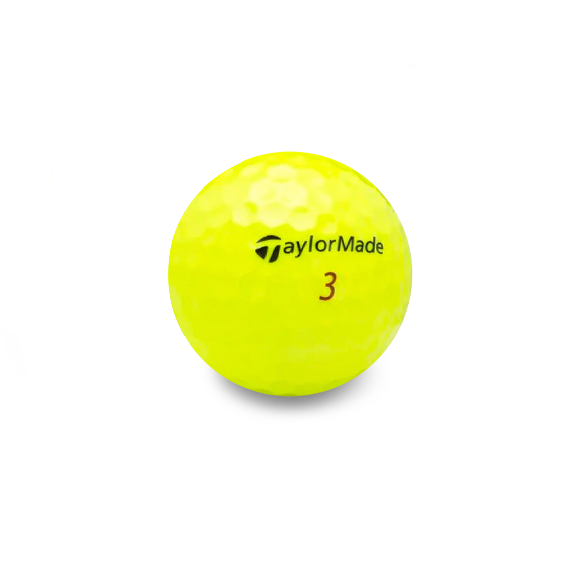 Used TaylorMade TP5x Yellow Golf Balls - 1 Dozen