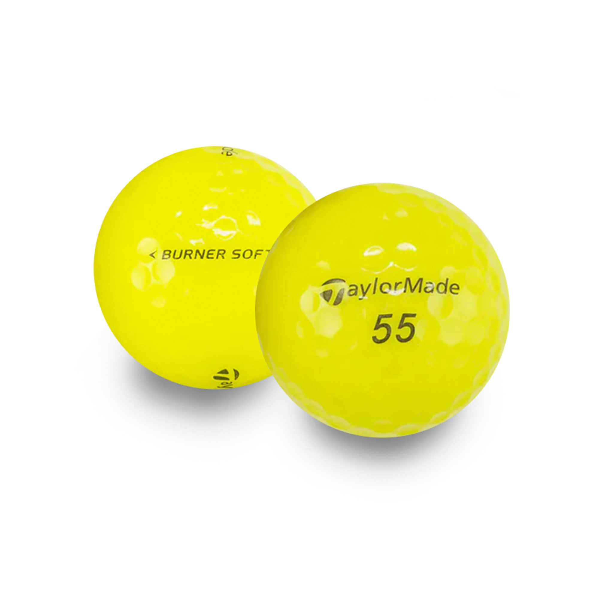 Used TaylorMade Yellow Mix Golf Balls - 1 Dozen