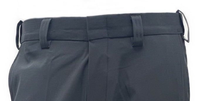 Honig's "New" Performance 4-Way Stretch Flat Front Base Pant With Expander Waistband - Dark Charcoal - Pro Game Sports