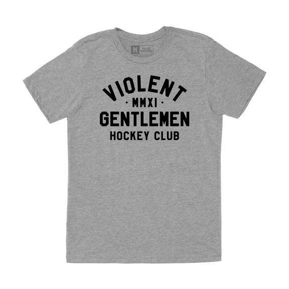VIOLENT GENTLEMEN - LOYALTY TEE - SLATE HEATHER