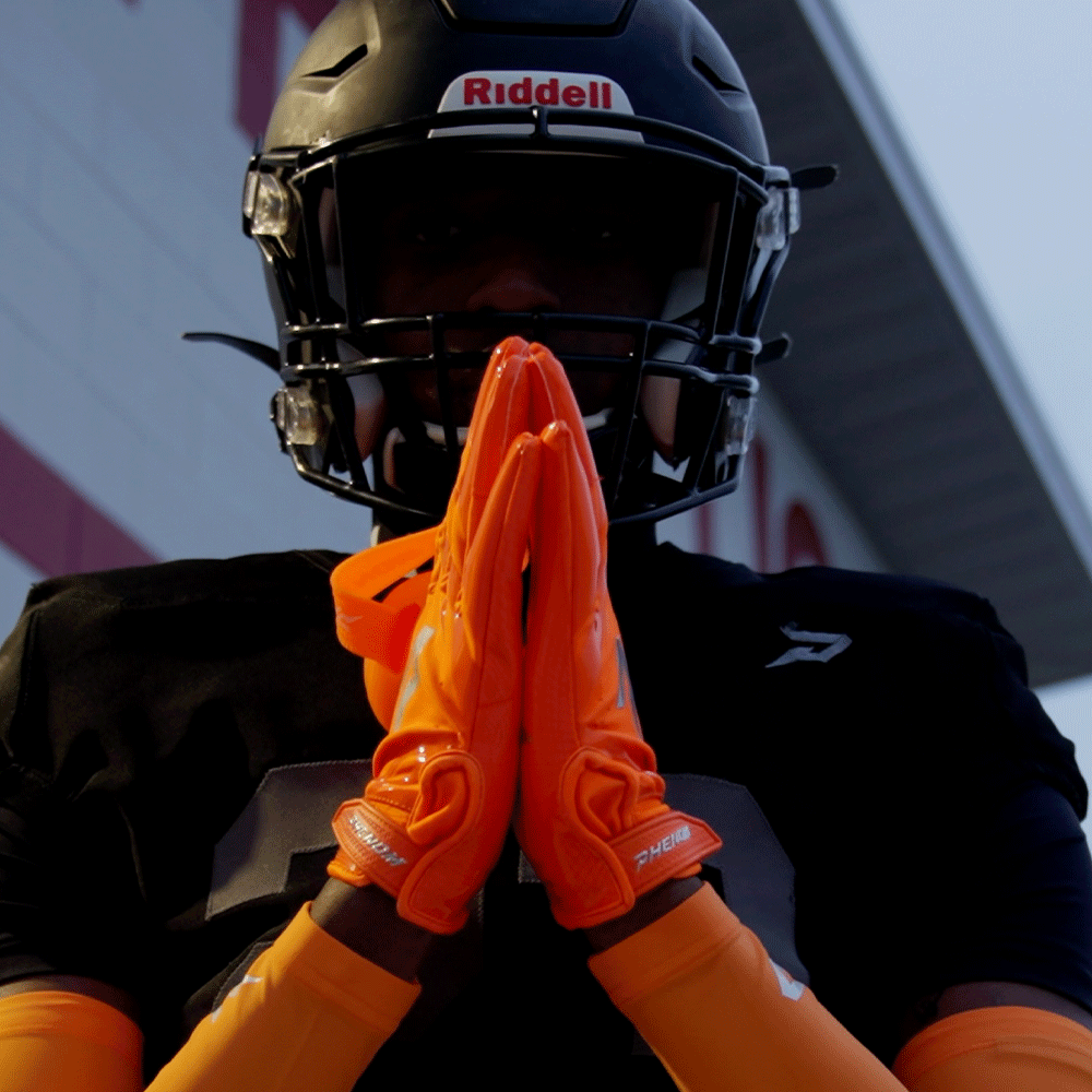 Phenom Elite VPS5 Youth Football Gloves - Team Colors