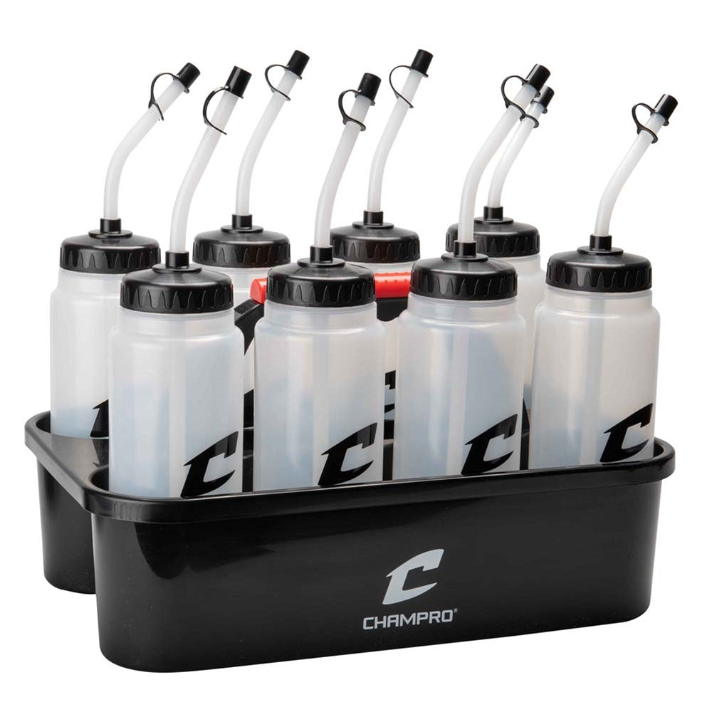 8-Piece Water Bottle Carrier - Straw