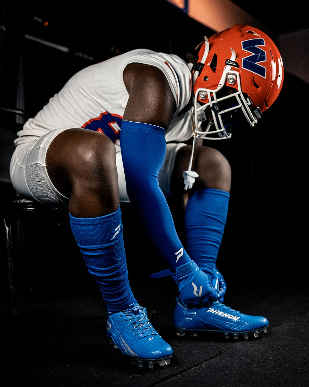 Phenom Elite VPS5 Youth Football Gloves - Team Colors