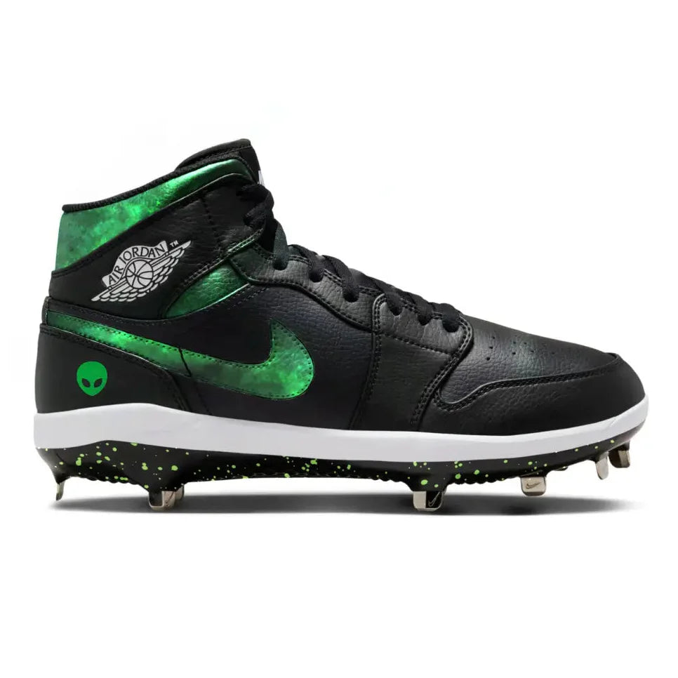 "Alien" Jordan 1 Retro Cleats