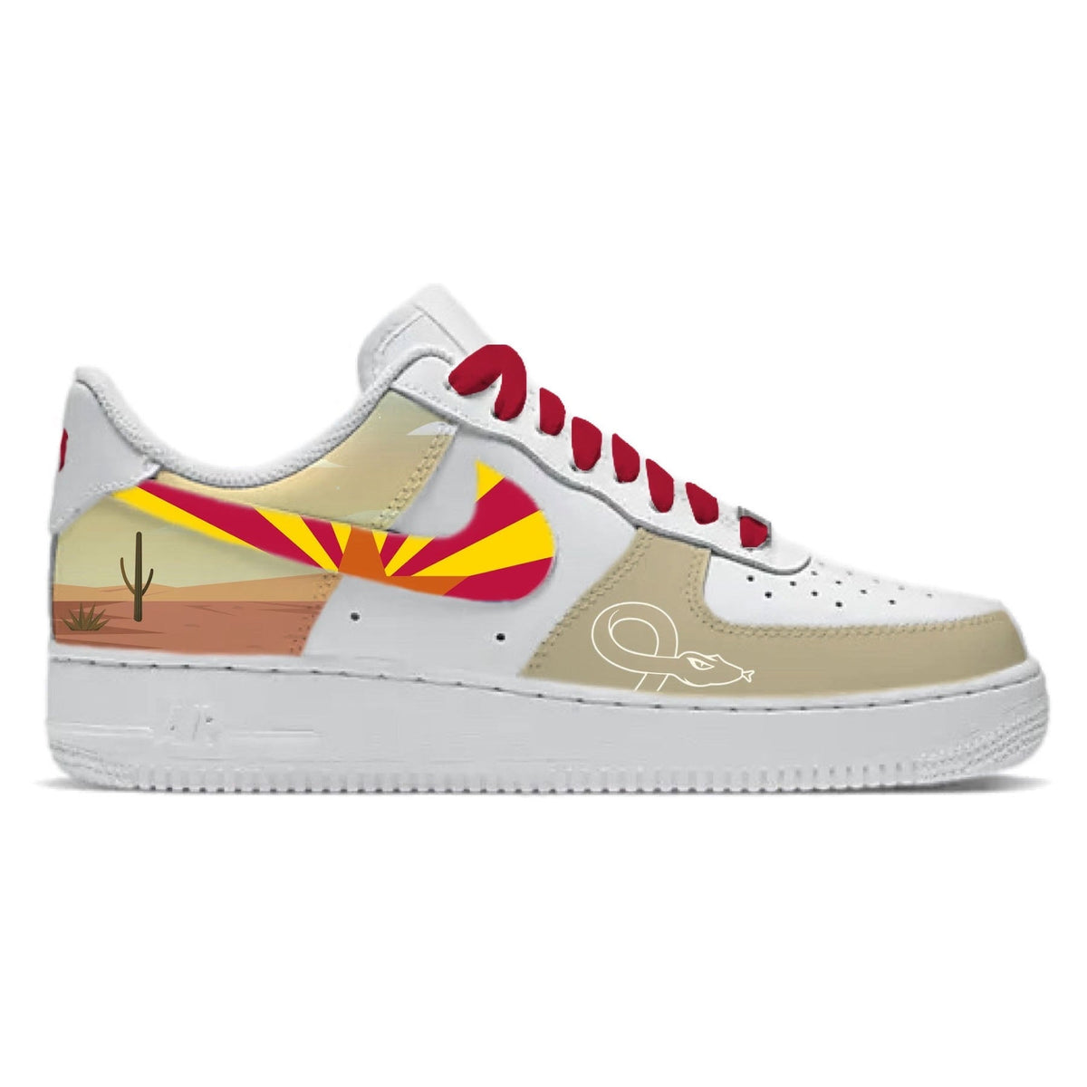 "Arizona" Nike Air Force 1 Low Shoes