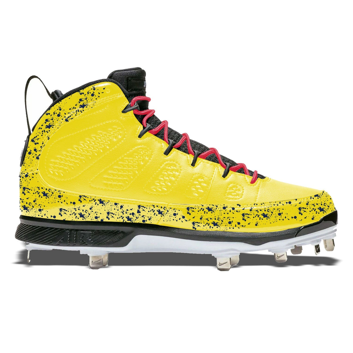 "Atlanta Splatter" Jordan 9 Retro Cleats