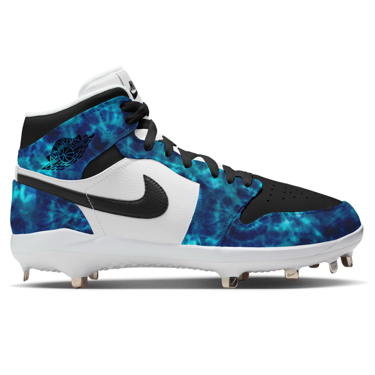 "Aurora Tye Dye" Jordan 1 Retro Cleats