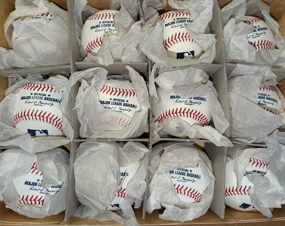 1 Dozen Never Used MLB Baseballs - Pro Game Sports