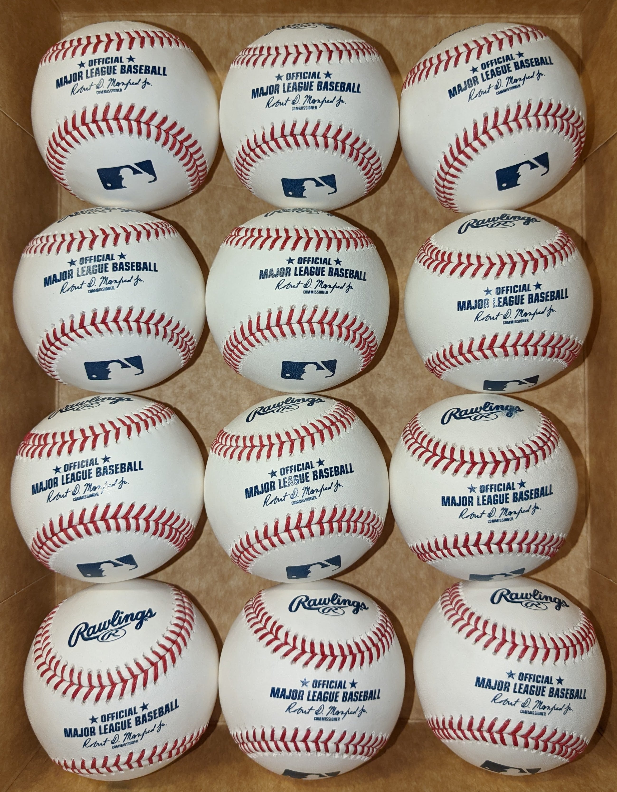 2 Dozen Lot of 24 Official Game Used Minor purchases League Baseballs AA Eastern League