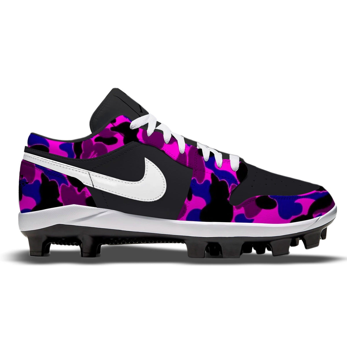 "Berry Army Camo" Jordan 1 Retro Cleats