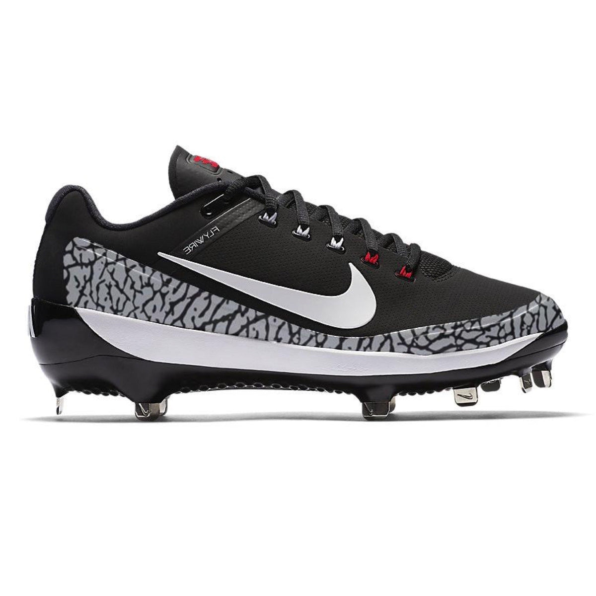 "Black Cement" Nike Air Clipper Cleats