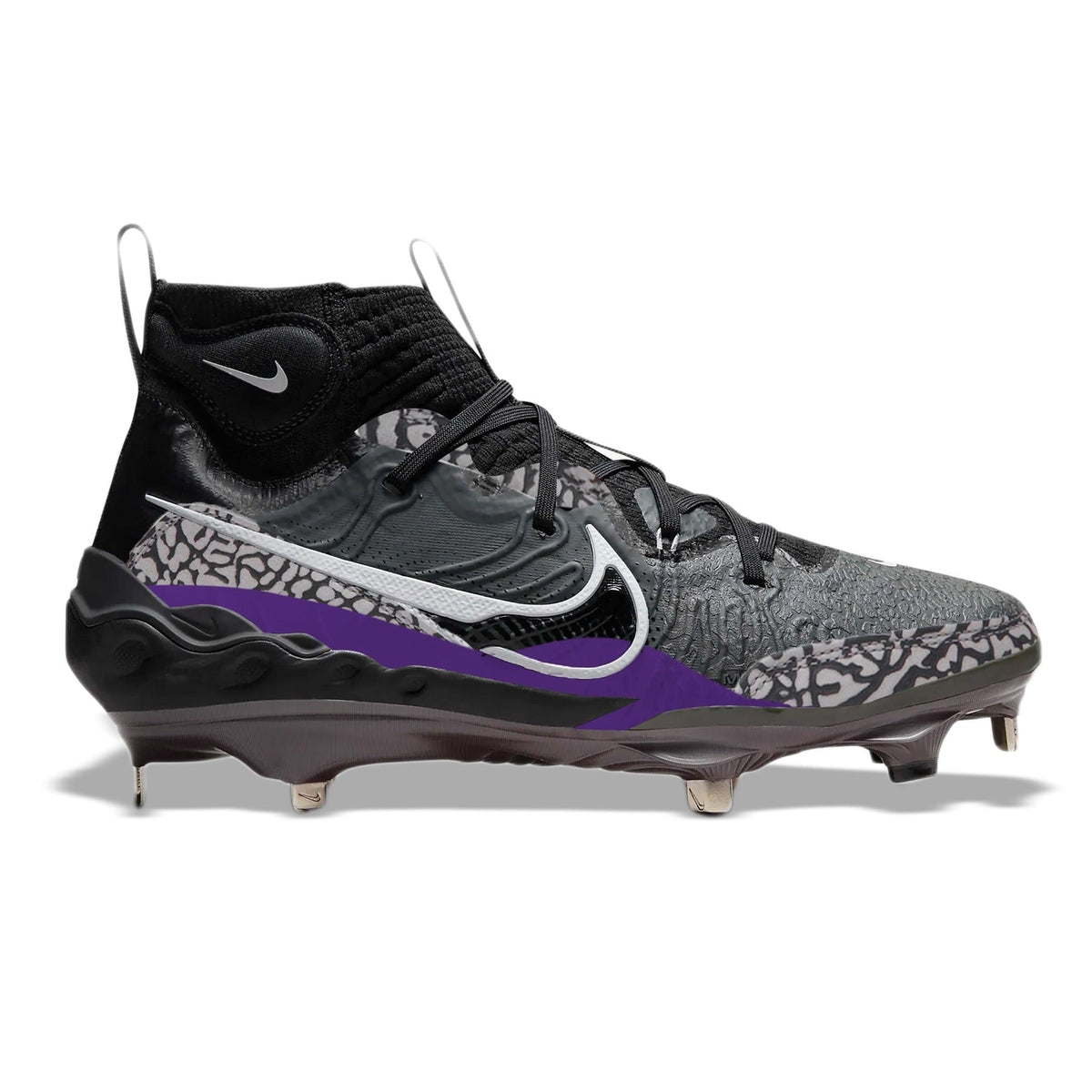 "Purple Cement Alternate" Nike Alpha Huarache NXT Cleats