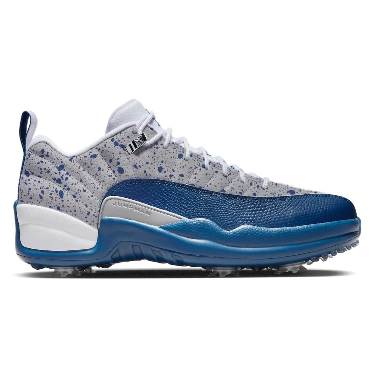 "Blue Cement" Jordan 12 Retro Golf Shoes