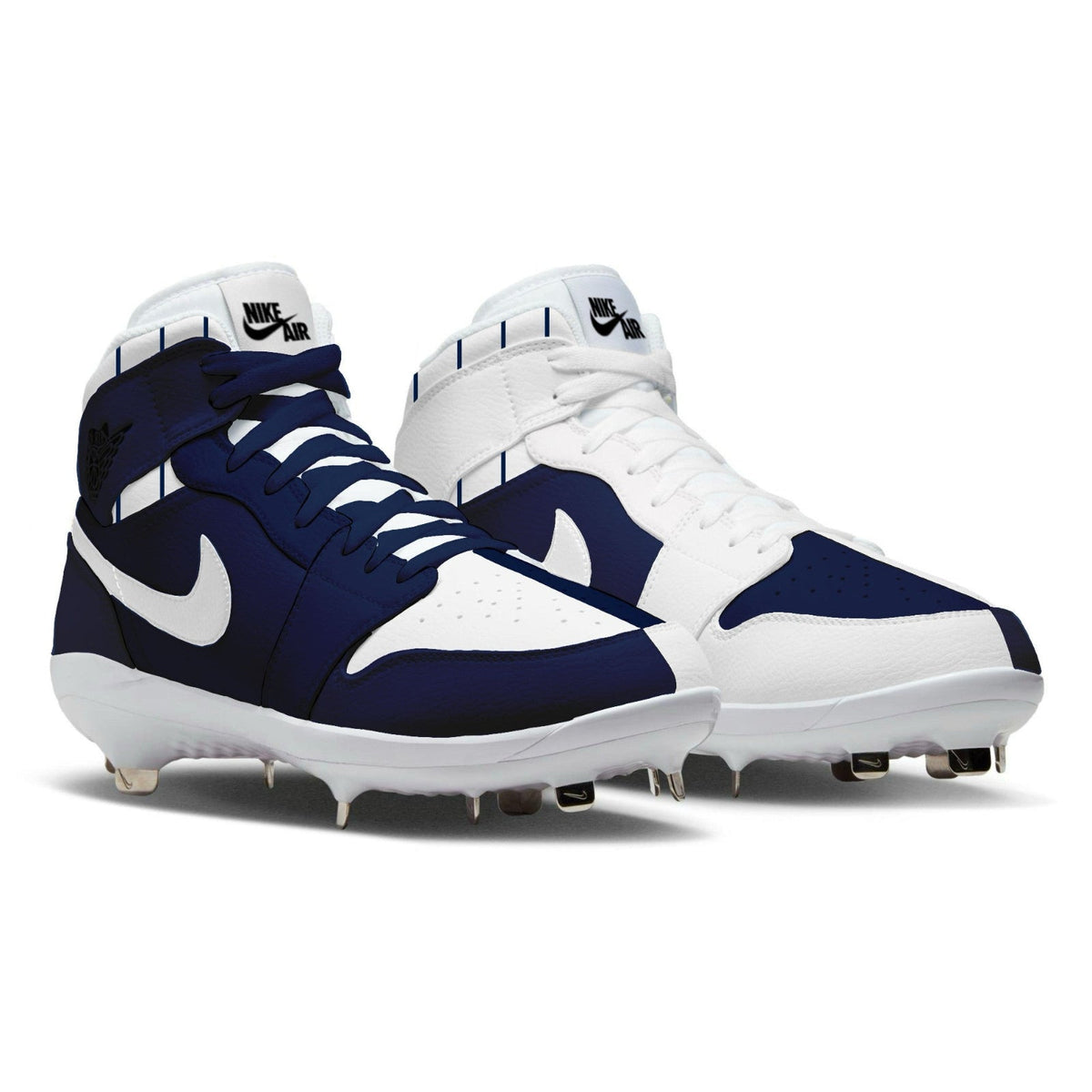 "Bronx Mismatch" Jordan 1 Retro Cleats