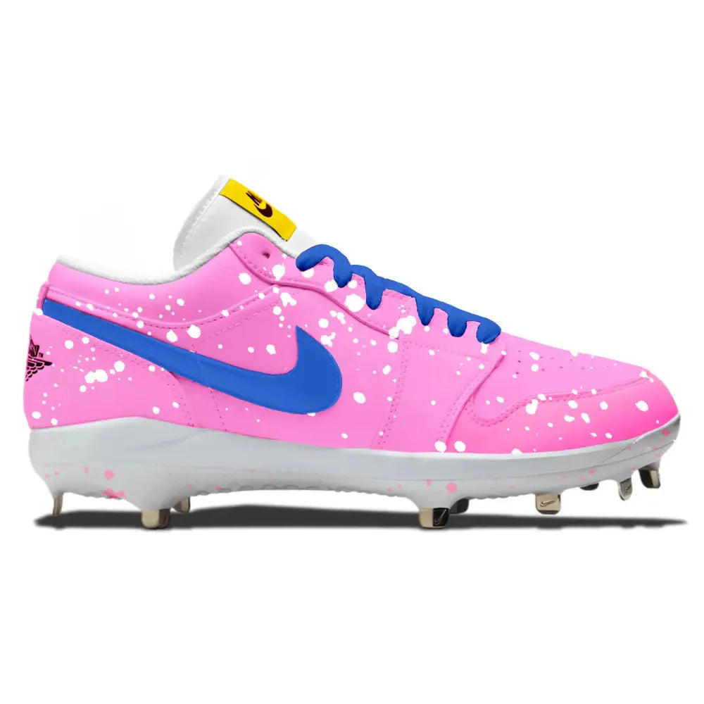 "Bubblegum" Jordan 1 Retro Cleats