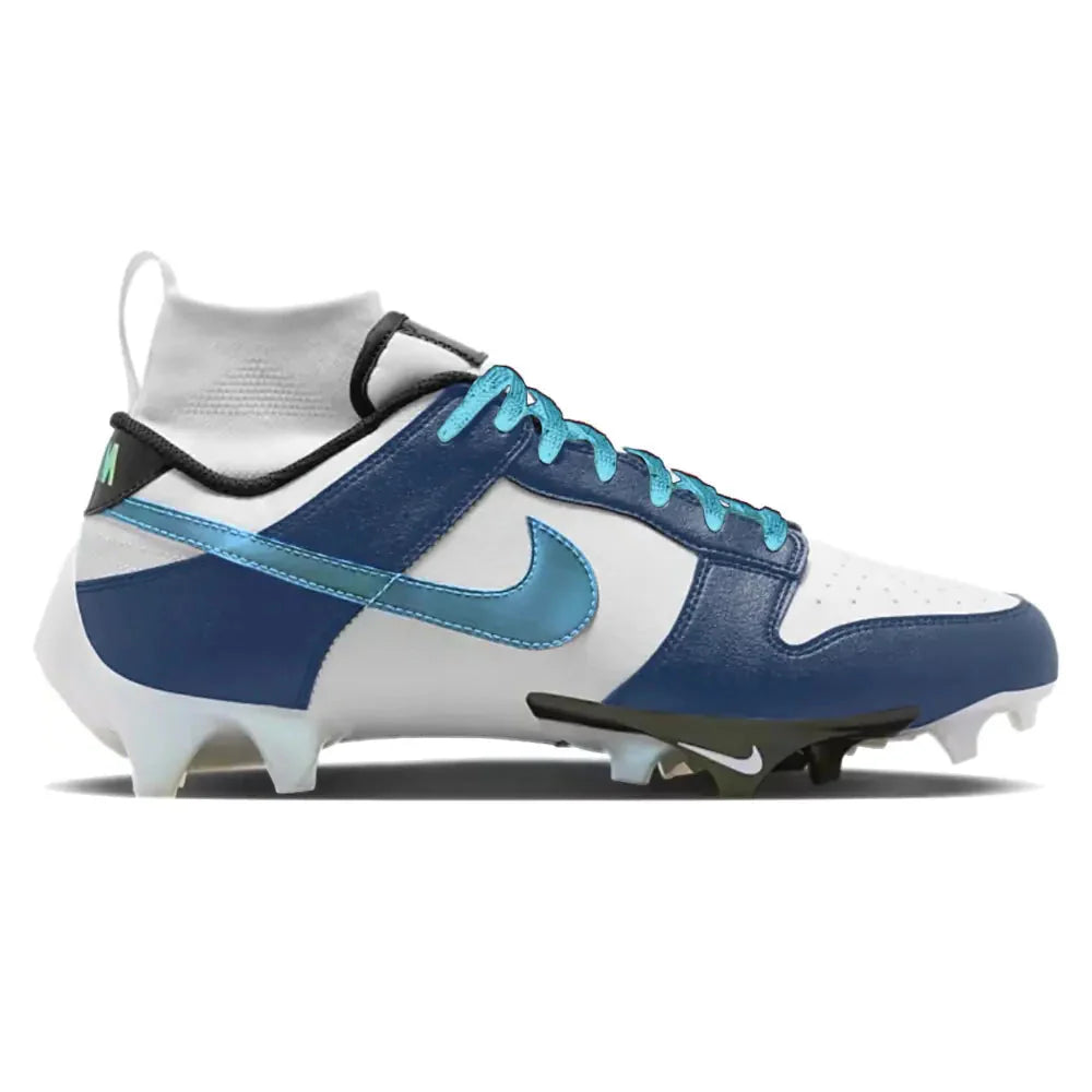 "Carolina" Nike Vapor Edge Dunk Cleats