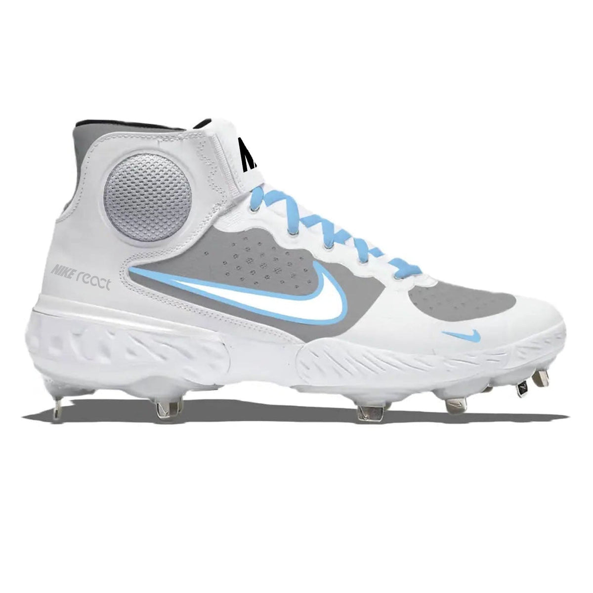 "Carolina Road" Nike Alpha Huarache Elite 3 Mid Cleats