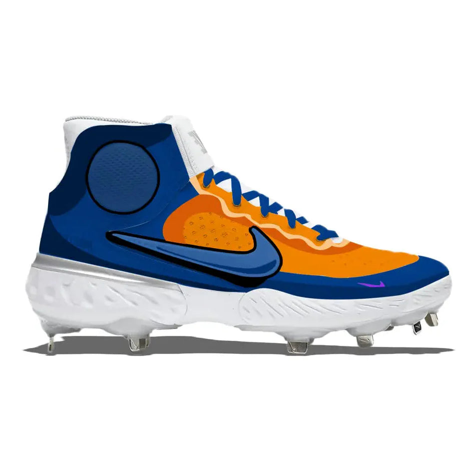 "Houston Cartoon" Nike Alpha Huarache Elite 3 Mid Cleats