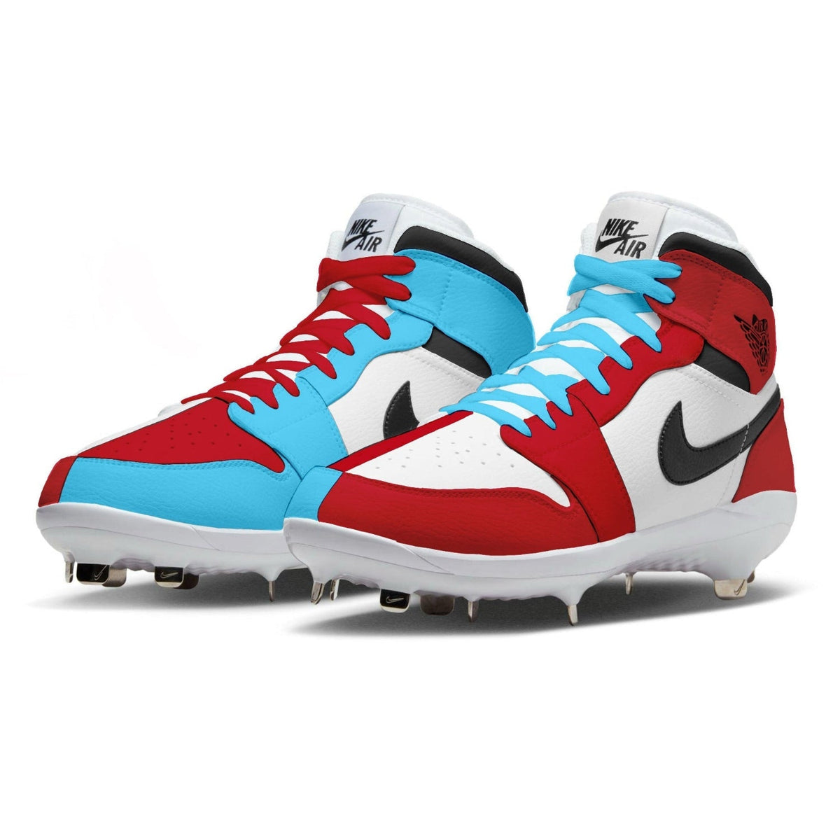 "Chicago To Carolina" Jordan 1 Retro Cleats