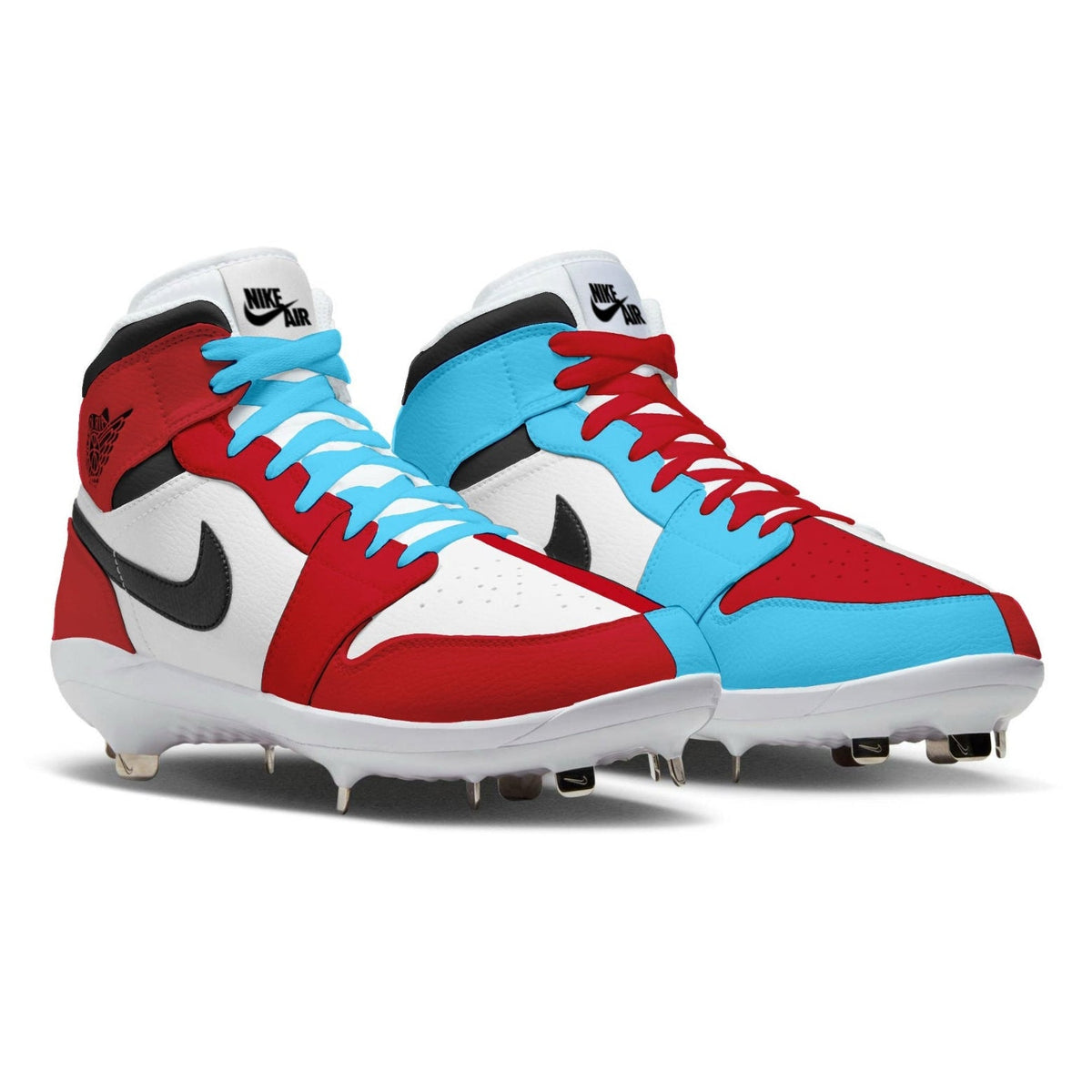 "Chicago To Carolina" Jordan 1 Retro Cleats