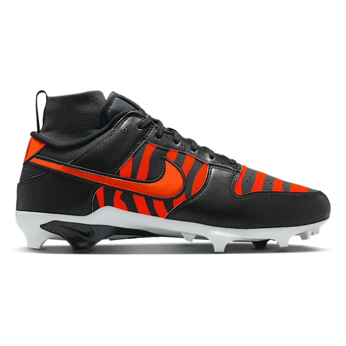 "Cincinnati" Nike Alpha Menace Dunk Football Cleats